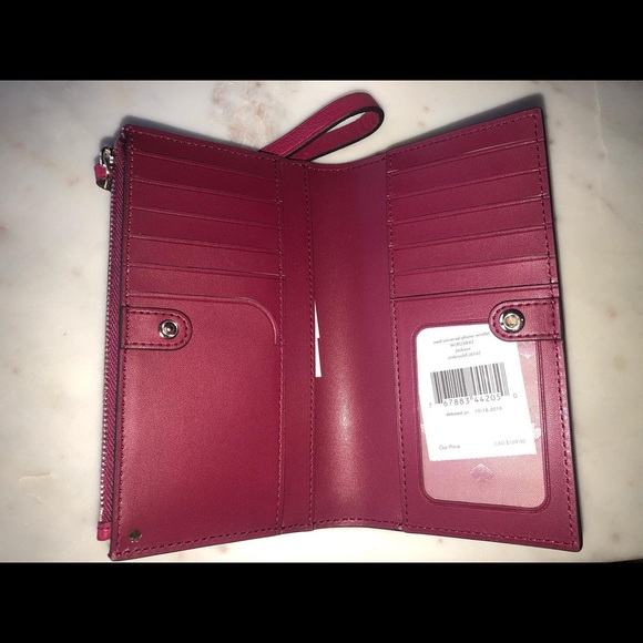 ❗️SOLD ❗️Kate Spade Leather Wallet Wristlet - Picture 4 of 4